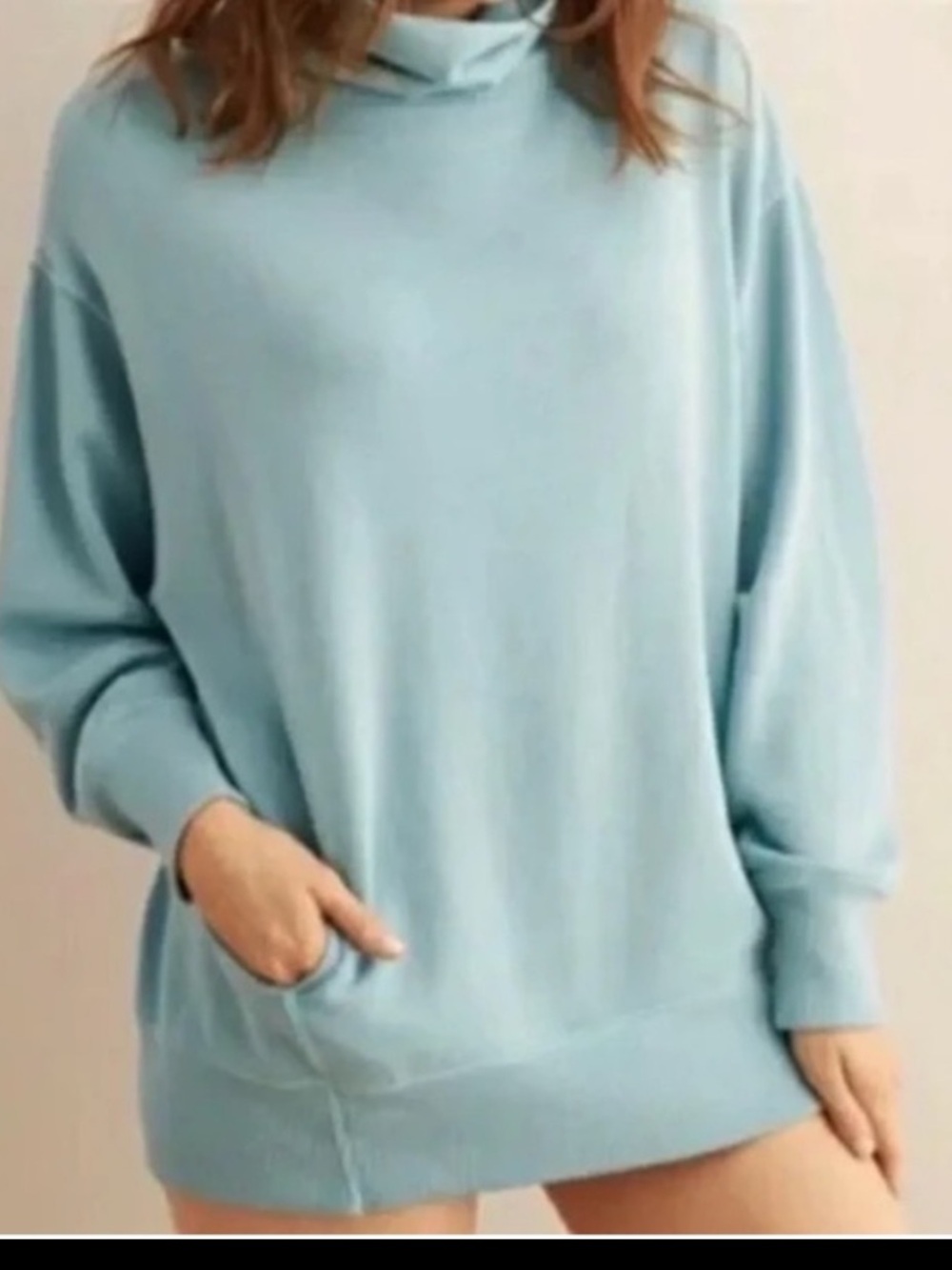 Aerie Sunday Soft Oversized Cowl Neck Sweatshirt